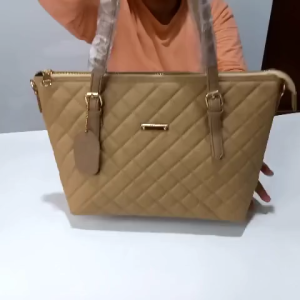 Rihaga - Tas Tote Bag Wanita Vinnte Nilon Bisa Selempang