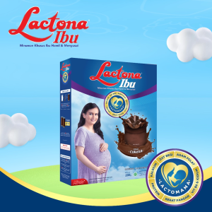 LACTONA IBU Cokelat Susu Nutrisi Ibu Hamil dan Menyusui 200 Gram
