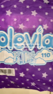 Jas Hujan Celana anak stelan STAR KID plevia type 110 seperti Kido Kids