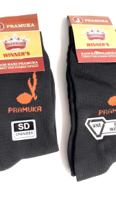Kaos Kaki Sekolah Pramuka Untuk SD SMP dan SMA Bahan Katun Tebal dan Lembut