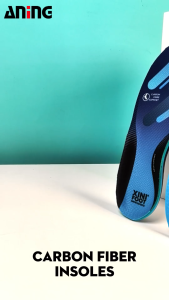Carbon Fiber poron Insole Orthopedic Arch Support Shoe Insoles Pad Running Sport Shoe Insert Item