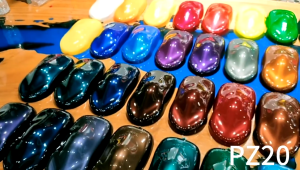 2K Paint AIKKA PZ20 Night of Navy SUPREME PEARLIZED SERIES Car Motor Paint DIY Aerosol Spray Cat Bancuh Kereta 车漆