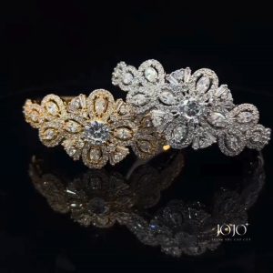 V596 Vòng tay nữ đính đá CZ cao cấp thiết kế sang trọng JOJO