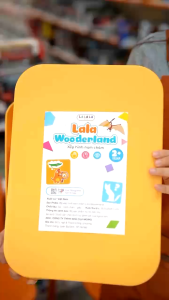 Đồ chơi ghép hình nam châm bằng gỗ kèm hộp đựng bẳng trắng cho bé. Lala Wooderland