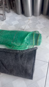 Lưới Che Nắng Màu Xanh/Đen 69% Khổ 2m x Dài 1m Cho Outdoor Furniture