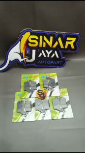 Disped isi 5 pcs kampas rem depan vario cbs / beat fi / scopy