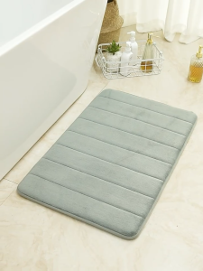 Premium Thick Memory Foam Floor Mat Anti Slip Floor Mat PVC Bottom Carpet 15mm Thickness