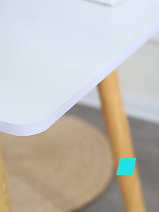 Nordic Wood Square Dining Table Study Computer Desk round table