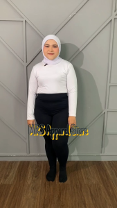 Legging Wudhu Jempol Jumbo Muat 70-95 Kg