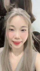 วิกผมกึ่งทอมือผมตรง LS007ไหมเกาหลี ไม่มีหน้าม้าแสกผมและไรผม แถมเน็ตฟรี+แผ่นกาว 3แผ่น