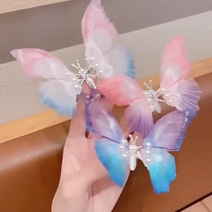SHOPHOME - Jepit Rambut Kupu Kupu Bergerak Fashion Korea Cantik Anak Perempuan Wanita Dewasa JPT26