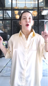 D79 รุ่นใหม่มาแล้ว เชิ้ตแขนยาวผ้าซาติน ผ้าดีมาก เนื้อผ้าใส่สบาย อก46“ ยาว28” เหมาได้เหมาค่าาา🔥🔥