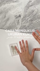 Kuku Palsu Nail Art Glamour Cat Eye