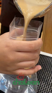 Journey Pack (พร้อมส่ง) ถุงซิปล็อค ก้นตั้ง ซองหนา สีใส มีแถบซีลปิดแน่น ซองใส่น้ำ ซองขนม ซองอาหาร (แพ็ค 50 ใบ)