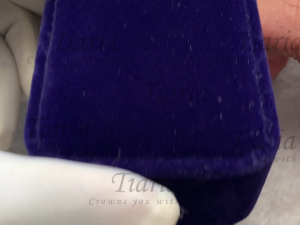 Tiaria - Cincin Titanium 950 Wanita Garansi Anti Karat Lapis Emas 8K Moissanite GRA Tunangan--GAA600