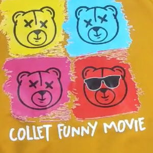 FTH - Setelan Kulot Jumbo Baju Set Wanita 3/4 Cool Bear
