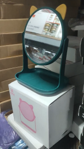 gương để bàngương mini gương trang điểm để bàn xoay 360gọnnhẹcó thể tháo rời