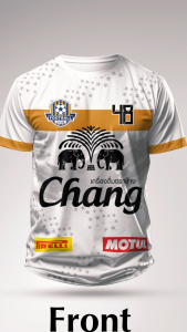 เสื้อยืด ผ้ากีฬา ลายช้าง NC-2