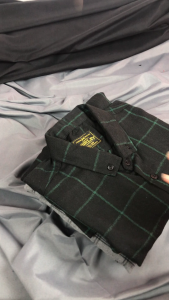 Kemeja Flanel Lengan Panjang Pria Wanita Motif Kotak-kotak best seller