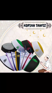 A. Kopiah Tahfiz Hitam Putih / Kopiah Keras /Kopiah Putih / Kopiah Hitam