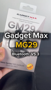 GADGET MAX GM29 MELO SERIES TWS EARBUDS (DUAL MIC ENC) (V5.3) (NPL-6/2024)