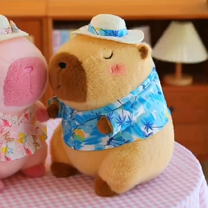 (SIÊU MỀM MỊN) GẤU BÔNG CAPYBARA ĐI BIỂN MỀM MỊN SIÊU ĐÁNG YÊU