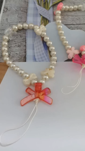 TALI STRAP/GANTUNGAN HP MUTIARA WARNA