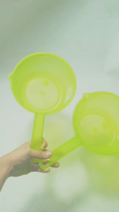 1Tap Water Dipper w/ Spout - Plastic Bathroom Tabo