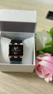 JAM TANGAN WANITA GUESS MIKA TANGGAL AKTIF FASHION FREE BOX FREE BATERAI CADANGAN