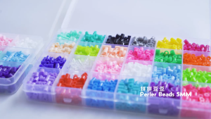 🔥HOT🔥 【🇵🇭 Stock&COD】Fuse Beads Kit For Kids 7000Pcs 24 Colors 5mm 2.6mm Crafting Melting Iron Beads Set With Accessories For Boys Girls Craft Making