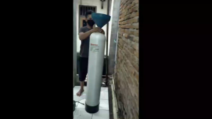PASIR MGS/MANGANESE GREENSAND Media Filter Air Menghilangkan Menyerap Lapisan berminyak Ukuran 5 Kg