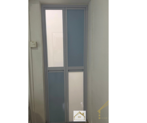 Aluminum Toilet Bi-Fold Door (Toilet / Store room)