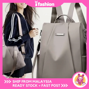 iFASHION 1149 Women Anti Thief 3 Ways Big Capacity Backpack Shoulder Travel Handbag Sling Shoulder Bag Wanita Beg Galas