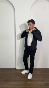 Armisth Jaket Dry Fit Olahraga Pria Ringan Gym Lari