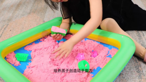 Kinetic Sand Toy Set Colourful space sand box Sand Castle building toy with molds and tools Indoor Outdoor Games Mainan Pasir TT33