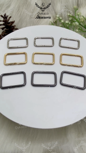 Aksesoris Tas Ring Segi Empat 3 cm (B) & Ring Kotak - Aksesoris Tas (IMPORT)