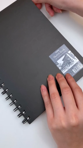 Sổ vẽ phác thảo giấy trơn Sketchbook Klong A5+ 50 tờ 150GSM KL 762 - VPP Thiên Ái