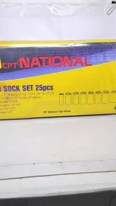 Kunci Sock Set 25 PCS CPT National Kunci Sok Wrench Set Kunci Shock