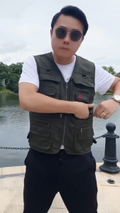 TECTOP Mens Tactical Vest 10 Pockets Outdoor Photographer Waistcoat for Men Fishing Cargo Sleeveless jackets