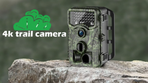 Waterproof Hunting Camera Trail Camera 1080P HD Infrared Camera Night Vision Device 58MP Powerful Folding Long-Distance Vision Outdoor Search for Wildlife Monitoring
