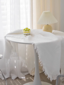 ผ้าปูโต๊ะ ผ้าคลุมโต๊ะ ผ้าปูโต๊ะอาหาร ผ้าปูโต๊ะกาแฟ สไตล์ฝรั่งเศส ทำความสะอาดและล้างง่าย สําหรับตกแต่งบ้าน พร้อมส่ง