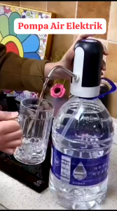 Pompa Galon Elektrik / Pompa Air Galon Water Dispenser Elektrik Pump Sekali Tekan