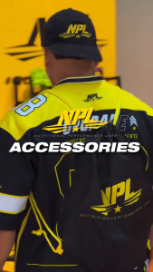 NPL Caps Black - Fitness Cap Aceesories Sport  Gym Aceesories