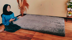 Karpet Bulu Rasfur Empuk Ukuran 200X160X3.5CM HDP | Karpet Aesthetic | Karpet Kamar Tidur | Mewah LP