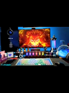 Monitor kantor Profesional Monitor 24 Inci Panel IPS 75HZ Kecepatan Refresh Tinggi Tampilan HD