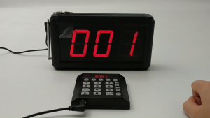 Queue calling machine for Restaurant/Food Truck/Clinic Pager Long range waiting number Wireless queuing number System