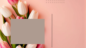 Hiasan/Poster Dinding Ruang Tamu/Kamar Gantungan Pintu Bunga/Tanaman Aesthetic LP