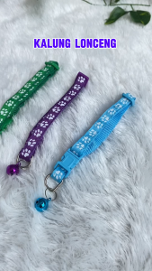 Pawsitive Vibes Kalung Kucing Anjing Murah | Cat Dog Collar | Kalung Lonceng Kucing Anjing