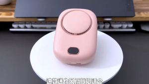 ✔[🇹🇭จัดส่งวันนี้🎁]พัดลมพกพา แท้ Safe&Save พัดลมมือถือ ชาร์จ USB แบบแขวนคอและตั้งได้ DQ203