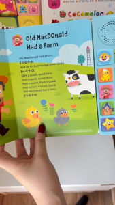 หนังสือกดมีเสียง Nursery Rhymes หนังสือพร้อมปุ่มกดฟังเสียง หนังสือเพลง ภาษาอังกฤษ Pinkfong Baby Shark Nursery Rhymes Sound Book เบบี้ชาร์ค เนอเซอรี่ ไรม์ ชาวด์บุ๊ค